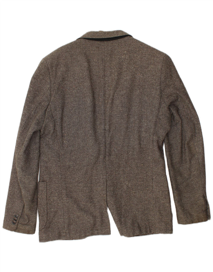 Мужской пиджак на 1 пуговице SCOTCH & SODA IT 48 Средний Коричневый