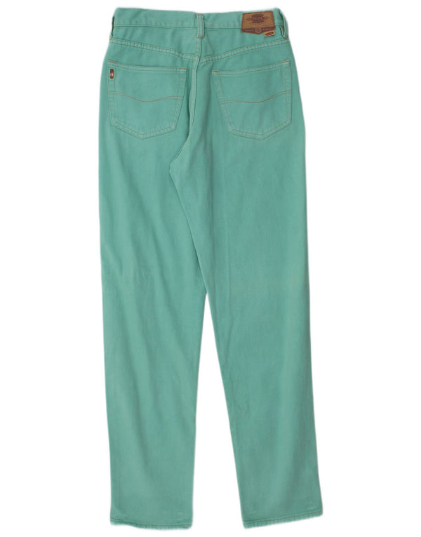 PEPE Jeans Женские конические повседневные брюки W30 L32 Бирюзовый хлопок