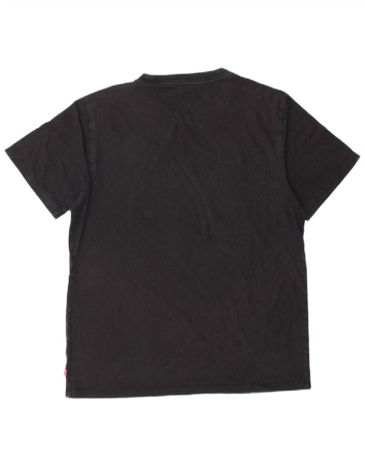Женская футболка Levi's Standard с рисунком Top UK 14, средний черный