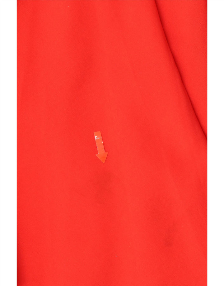 VINTAGE Womens High Waist A-Line Skirt W28 Medium  Red Vintage Vintage and Second-Hand Vintage from Messina Hembry 