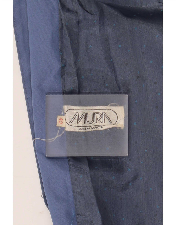 Винтажное женское пальто IT 42 Medium Blue