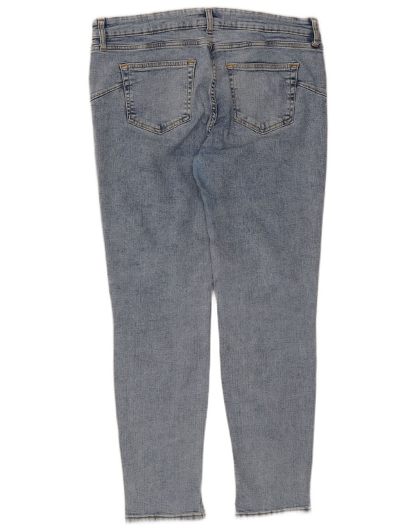 Женские джинсы скинни Zara EU 46 XL W36 L28 синие