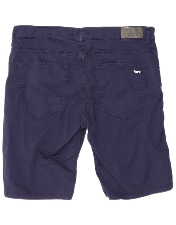 Harmont & Blaine Мужские повседневные шорты IT 50 Large W34 Темно-синие хлопковые