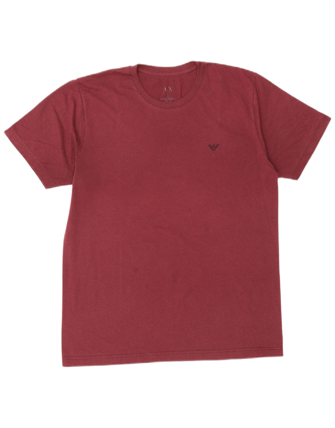 Мужская футболка Armani Exchange Top XL бордовая