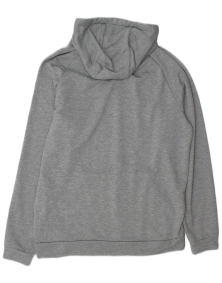 Мужской джемпер с капюшоном Nike Dri Fit с рисунком, большой серый полиэстер с крапинками