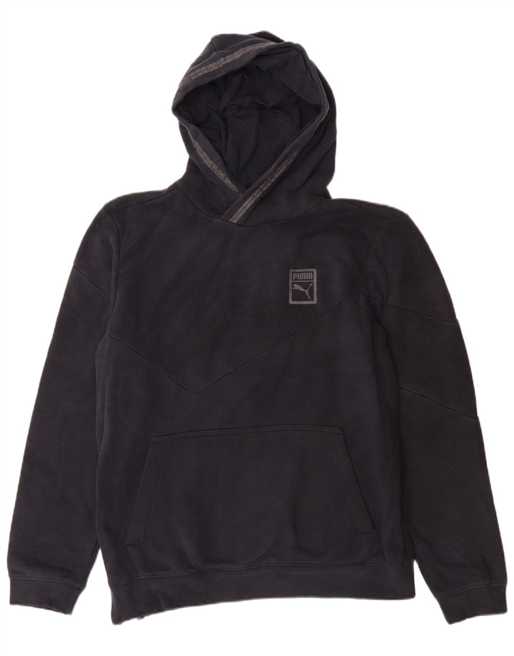 Мужской джемпер с капюшоном PUMA, маленький черный