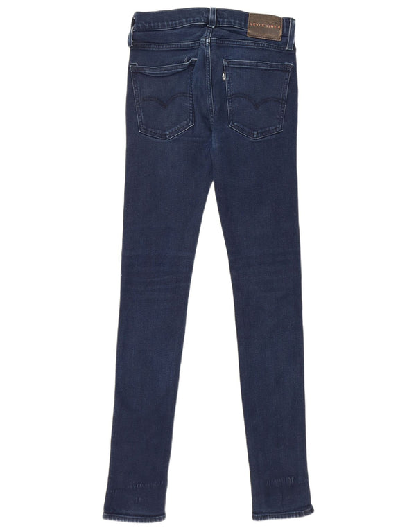 Мужские джинсы скинни Levi's W28 L34 синие, хлопок