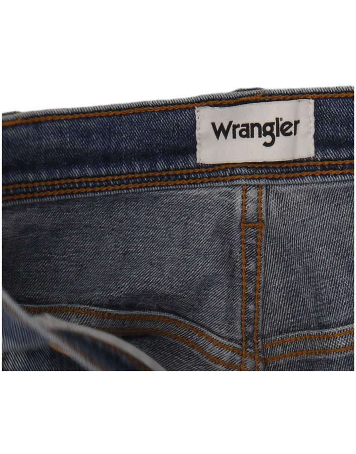 Мужские узкие джинсы WRANGLER Texas W36 L32, синий хлопок