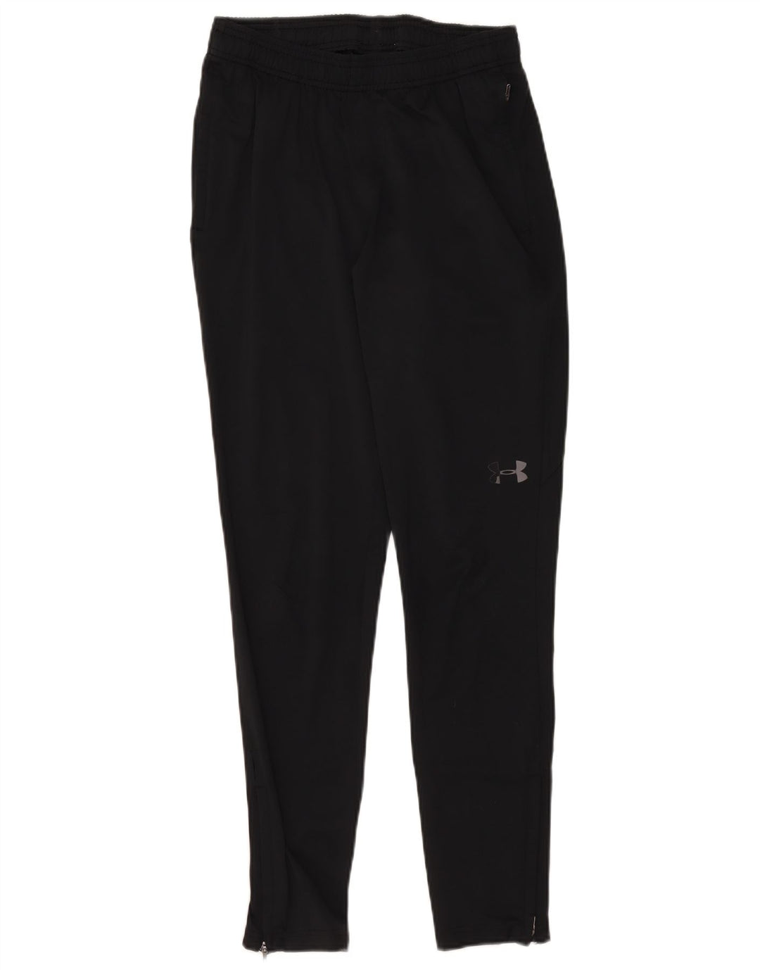 Мужские спортивные брюки Under Armour, маленькие черные из полиэстера