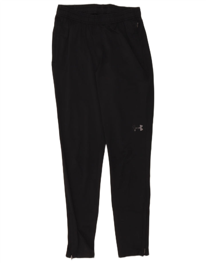 Мужские спортивные брюки Under Armour, маленькие черные из полиэстера