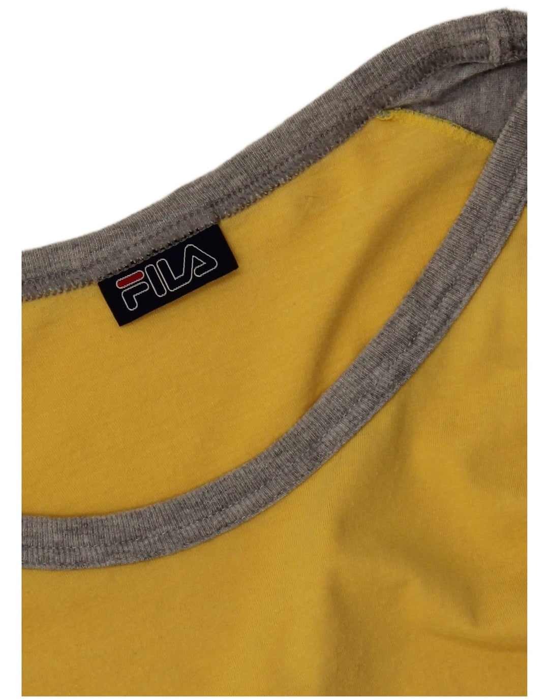 Мужская футболка Fila Top Medium Yellow Color Block