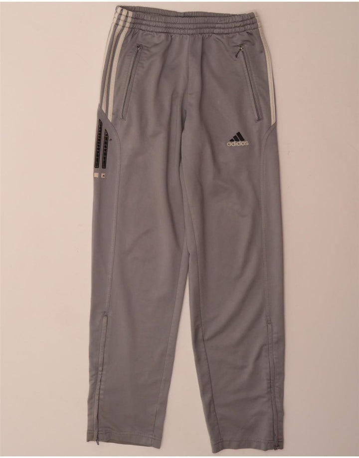 Мужские спортивные брюки ADIDAS UK 34/36, маленький серый полиэстер
