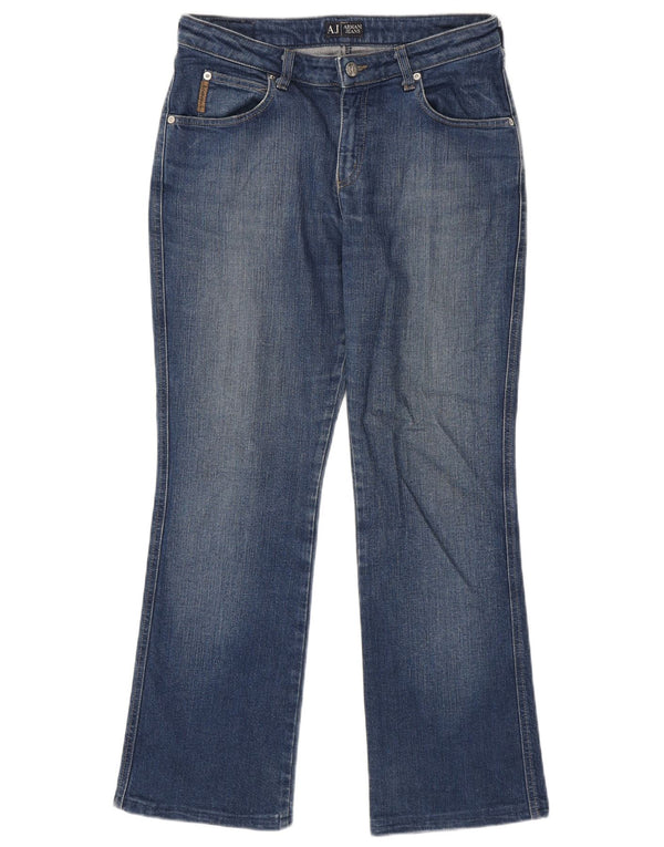 Женские джинсы Armani Bootcut W30 L28 Синие, хлопок