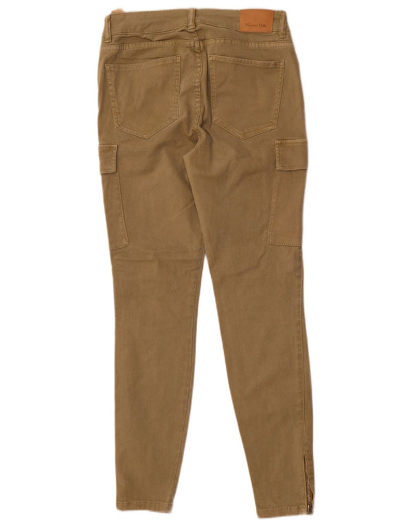 Женские брюки карго скинни Massimo Dutti EU 40 Medium W30 L29 Хаки