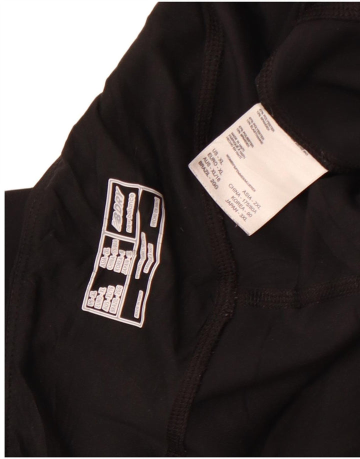 Женские леггинсы-капри New Balance UK 18 XL, черный полиэстер