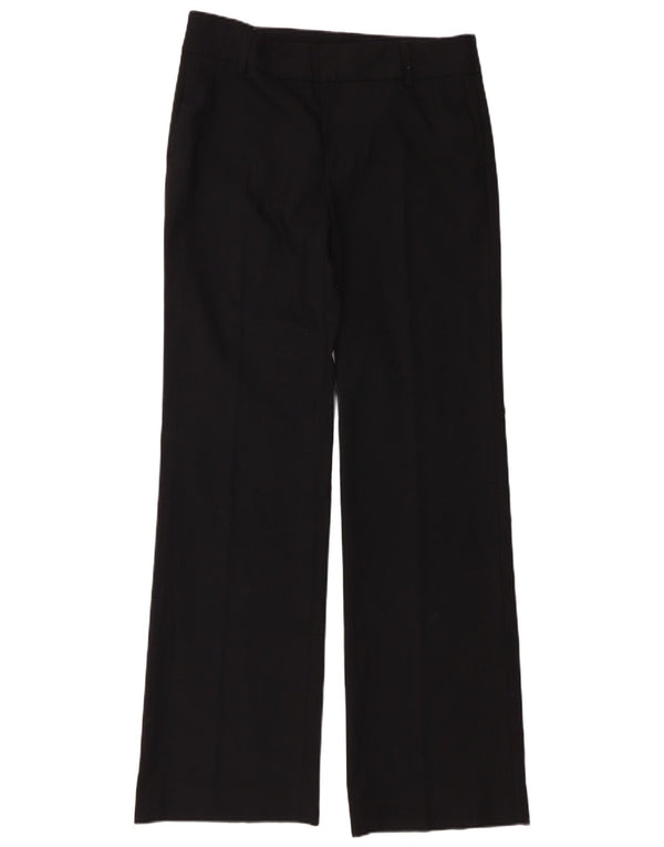 Женские костюмные брюки с завышенной талией Zara EU 40 Medium W30 L34, черные