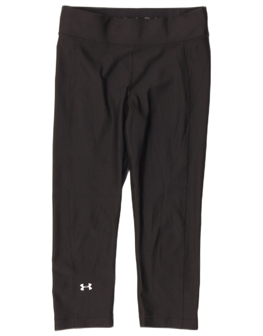 Женские леггинсы-капри Under Armour Heat Gear UK 12, средний черный полиэстер
