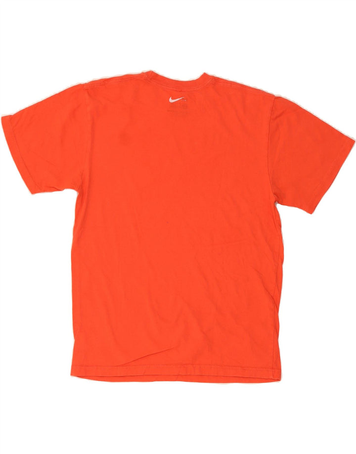 NIKE Mens Regular Fit Graphic T-Shirt Top Large Orange Cotton Vintage Nike and Second-Hand Nike from Messina Hembry 