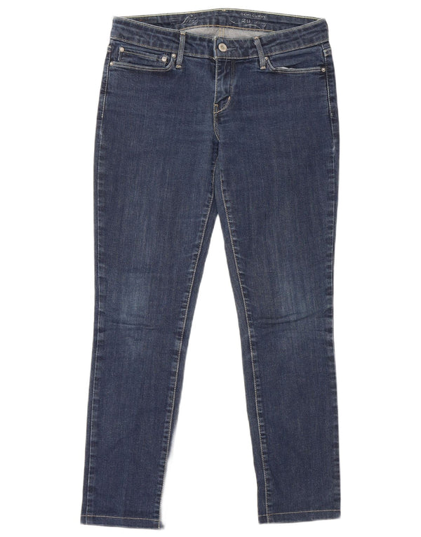 Женские джинсы скинни Levi's Demi Curve W29 L27, темно-синий, хлопок