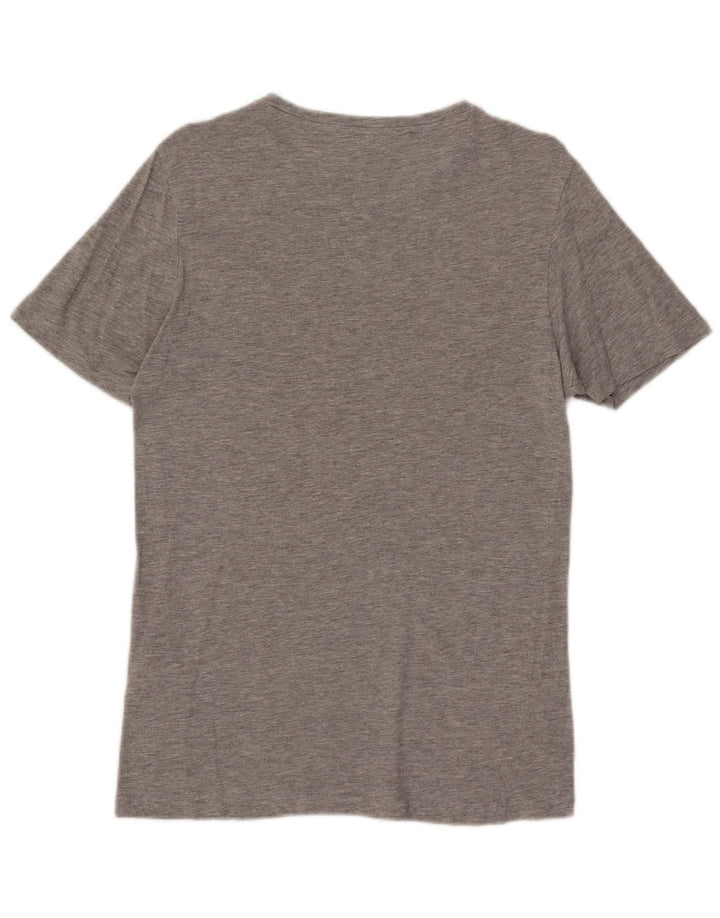 Мужская футболка Jack & Jones, маленький серый хлопок с крапинками