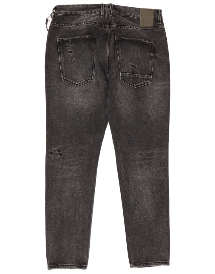 Мужские джинсы Gianni Lupo Брюс с потертостями IT 48 Medium W34 L30 Серые