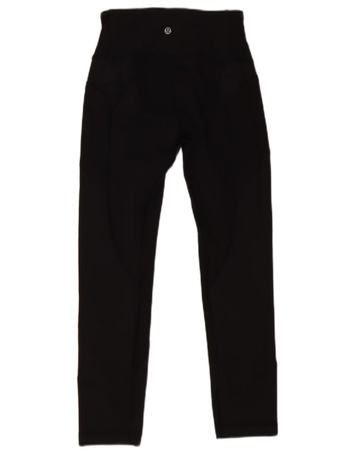 Женские леггинсы-капри Lululemon, США, 4, маленькие, черные