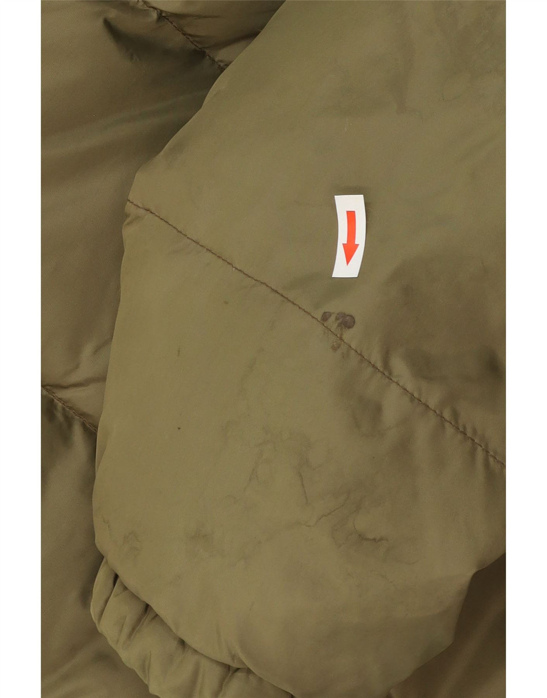 Мужская утепленная куртка свободного кроя INVICTA UK 38, средний хаки, полиамид