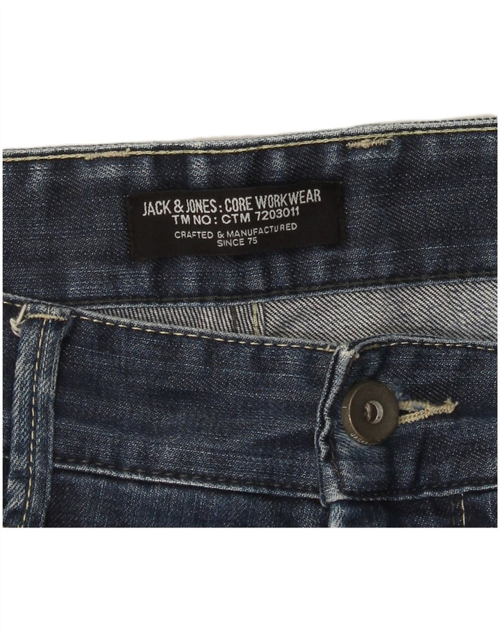 Мужские джинсовые шорты Jack & Jones W36, большие синие