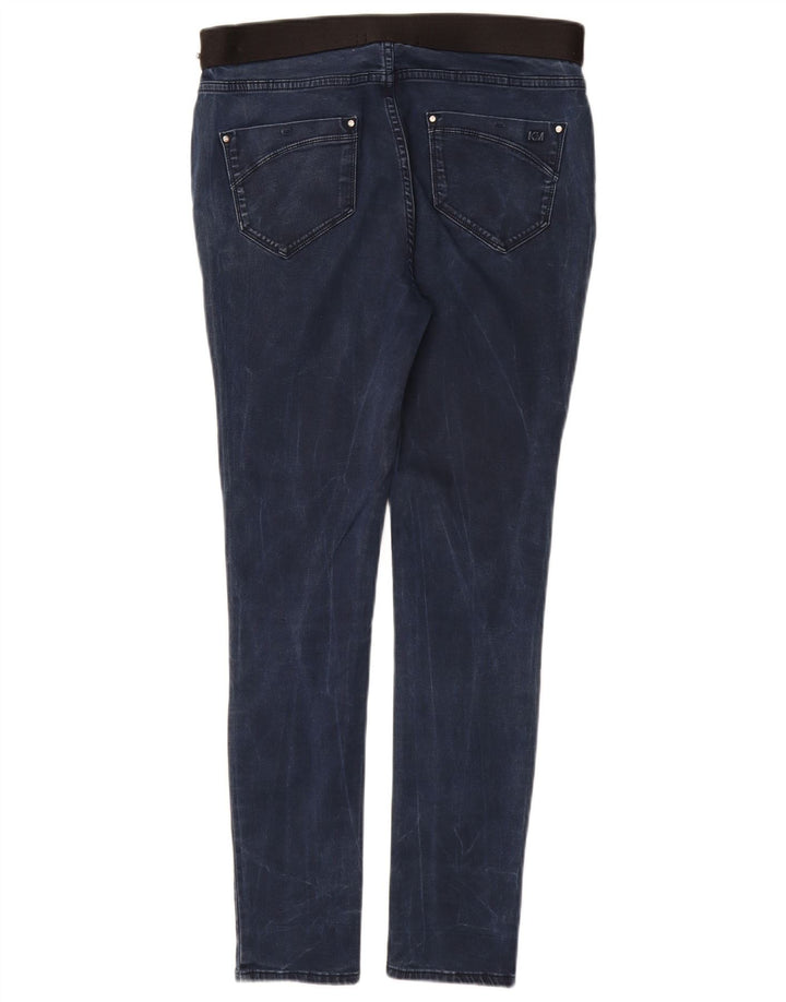 Женские джинсы-джеггинсы KAREN MILLEN UK 12, средние W28 L28, темно-синие, хлопок