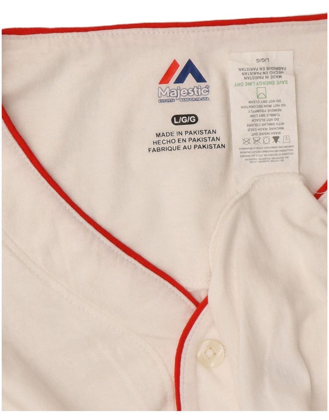 Мужской топ MAJESTIC St. Louis Cardinals с рисунком, рукавом 3/4, большой белый