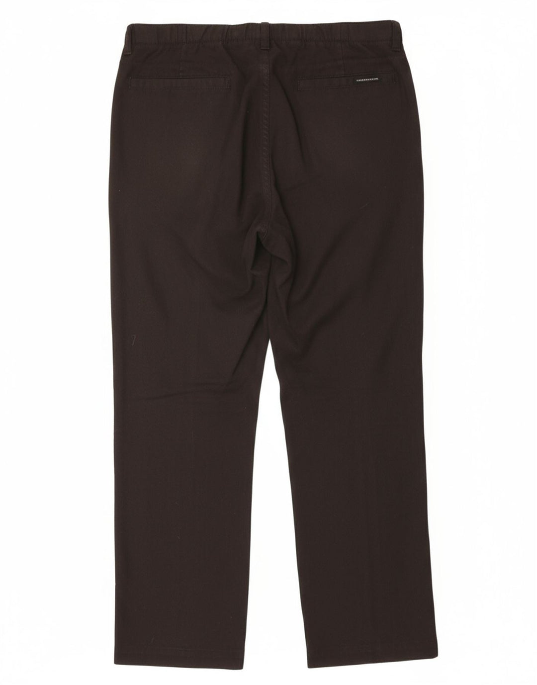 TRUSSARDI Mens Straight Casual Trousers W36 L32 Grey