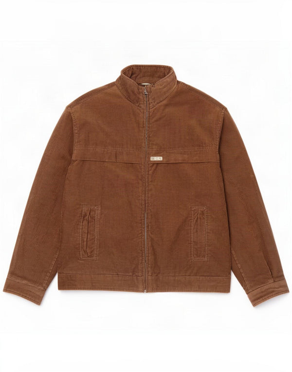 Celio Mens Corduroy Jacket UK 38 Medium Brown Cotton