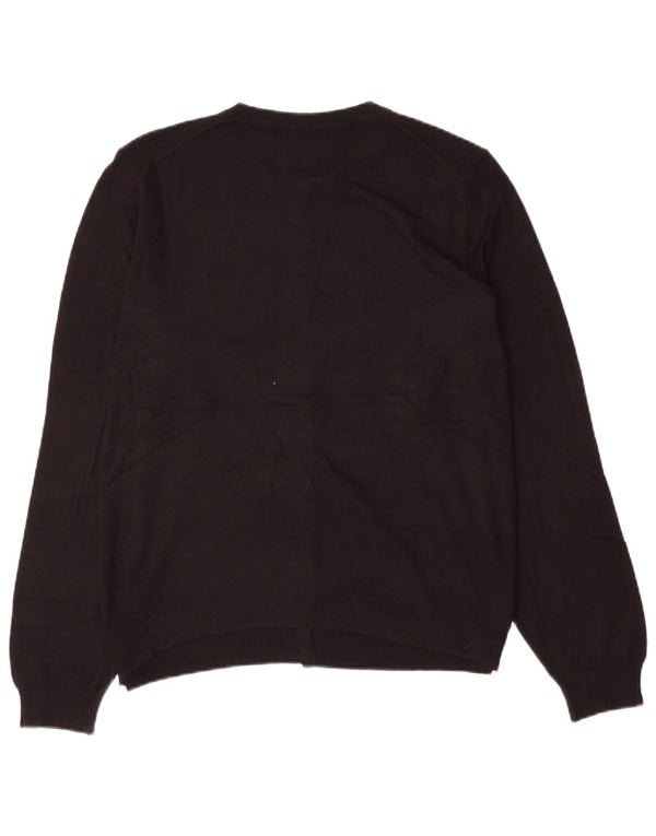 Женский кардиган MARKS & SPENCER UK 20 2XL, черный вискоза