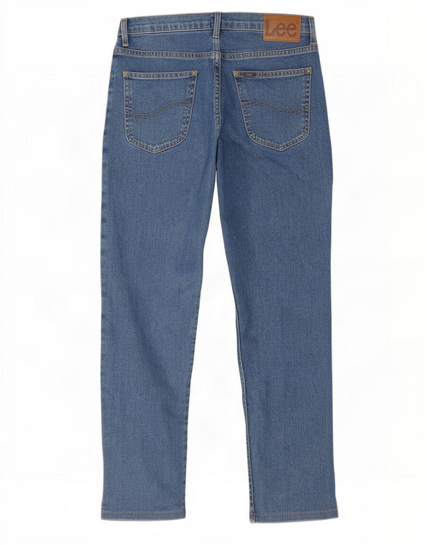 Мужские прямые джинсы Lee Brooklyn W34 L30, синий хлопок