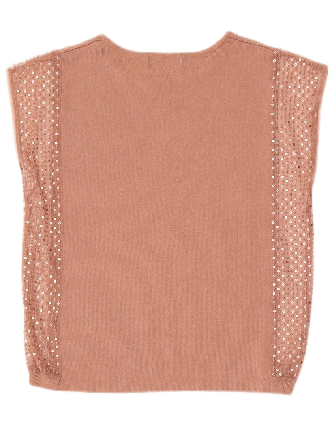 Женская блузка Zara Top UK 14, средний бежевый