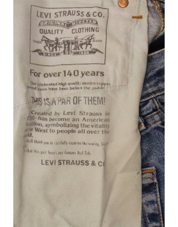 Мужские прямые джинсы Levi's W30 L32 синие