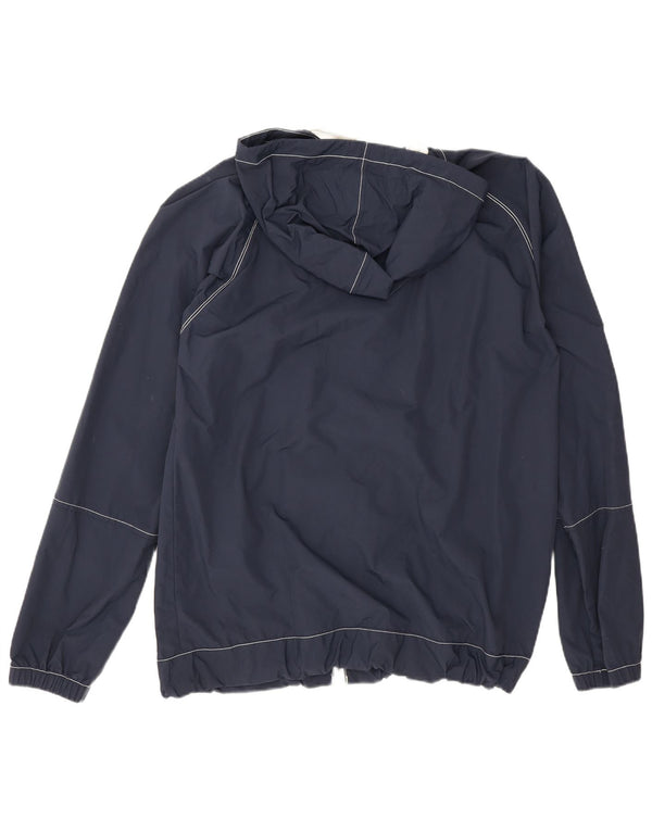 Мужская дождевик с капюшоном Jack Wills UK 40, большой темно-синий нейлон