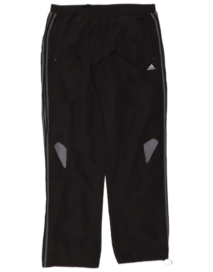 Мужские спортивные брюки Adidas Climacool XL, черный полиэстер с цветными блоками