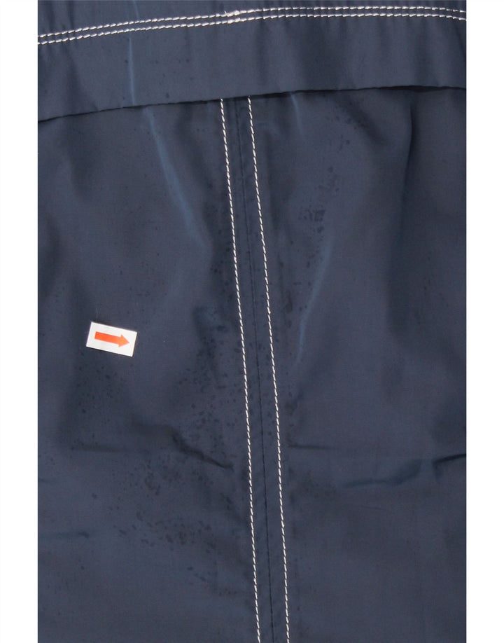 GEOX Womens Utility Jacket UK 14 Large Navy Blue Polyester Vintage Geox and Second-Hand Geox from Messina Hembry 