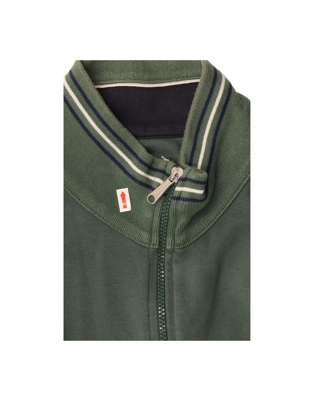 CHAMPION Mens Tracksuit Top Jacket 2XL Green Cotton