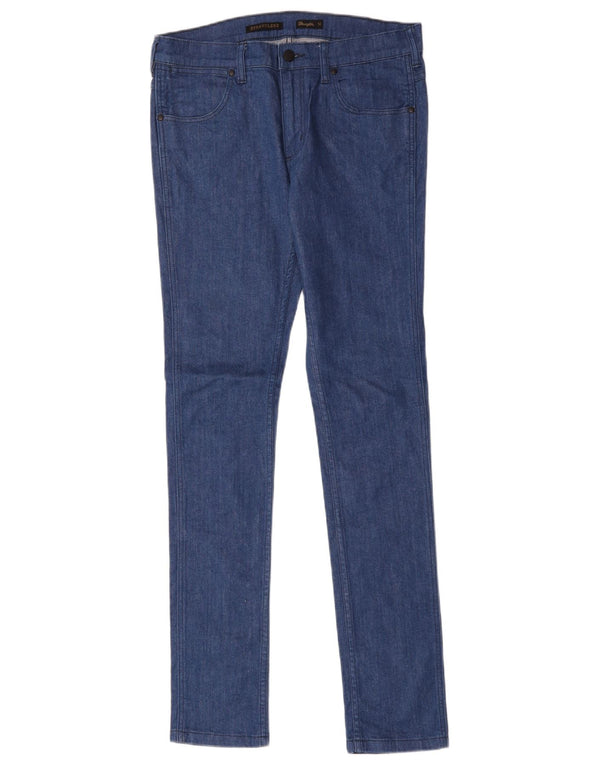 Женские джинсы скинни Wrangler Stranglers W32 L33 синие