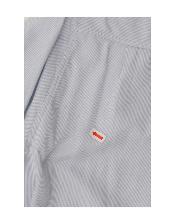 Рубашка для мальчиков ARMANI JUNIOR 13-14 лет, синяя хлопковая полоска