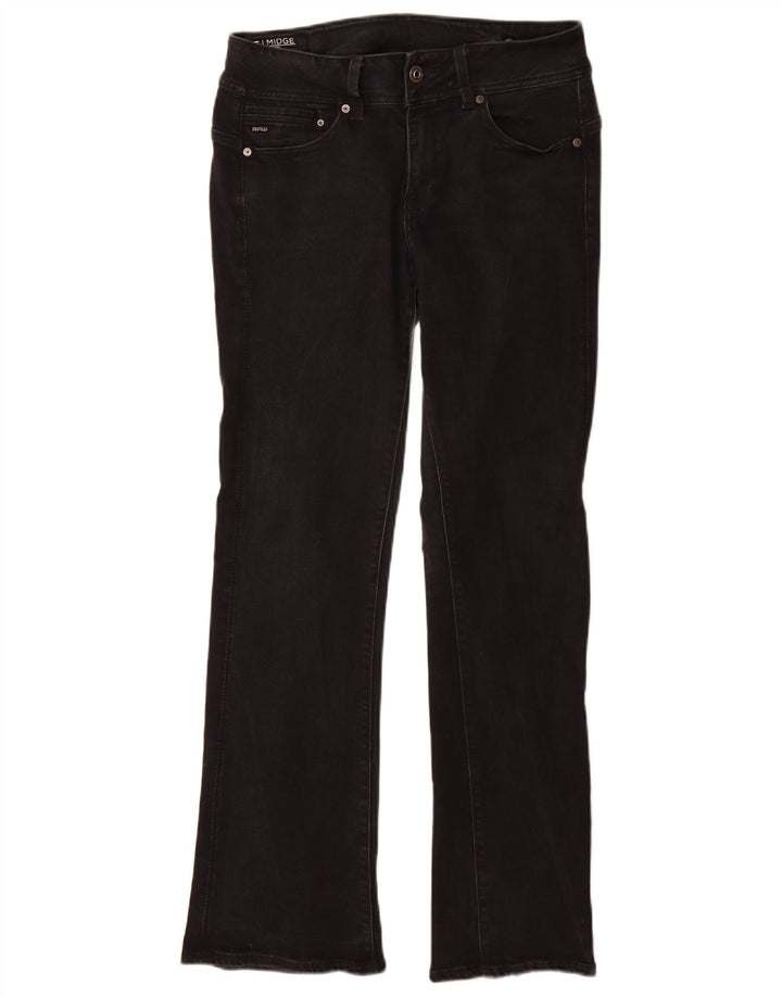Женские джинсы G-Star Midge Bootcut W31 L32, черный хлопок