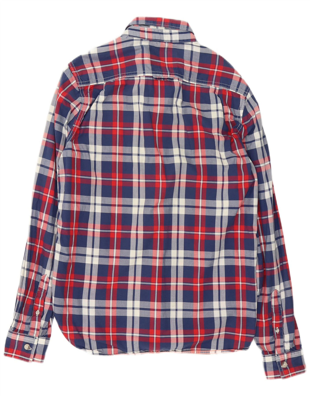 Мужская рубашка Superdry в крупную разноцветную клетку из хлопка