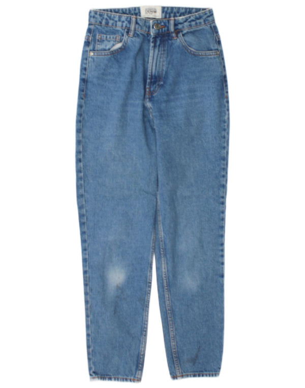 Женские зауженные джинсы Zara Trafaluc EU 32 2XS W22 L27 синие