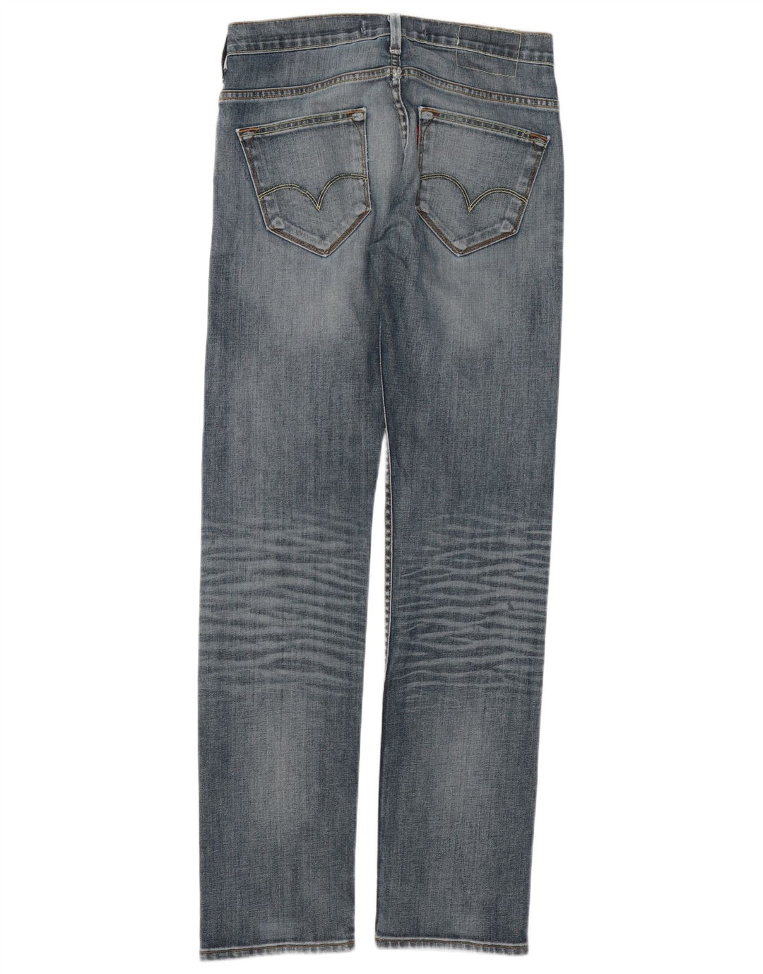 Мужские прямые джинсы Levi's 504 W30 L34 синие, хлопок