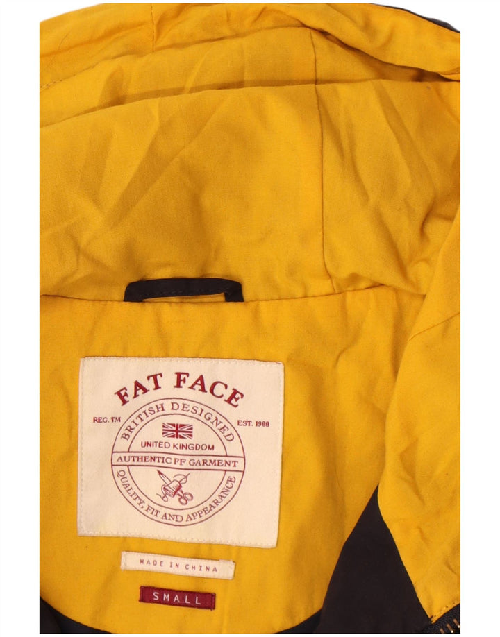 Мужская универсальная куртка с капюшоном Fat Face UK 36, маленький темно-синий полиэстер