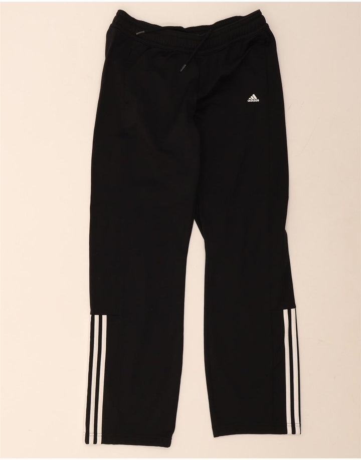 Женские спортивные брюки Adidas UK 12/14, средний черный полиэстер