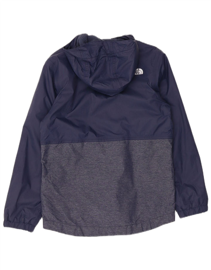 Куртка-ветровка The North Face для мальчиков 11–12 лет, большая, темно-синяя
