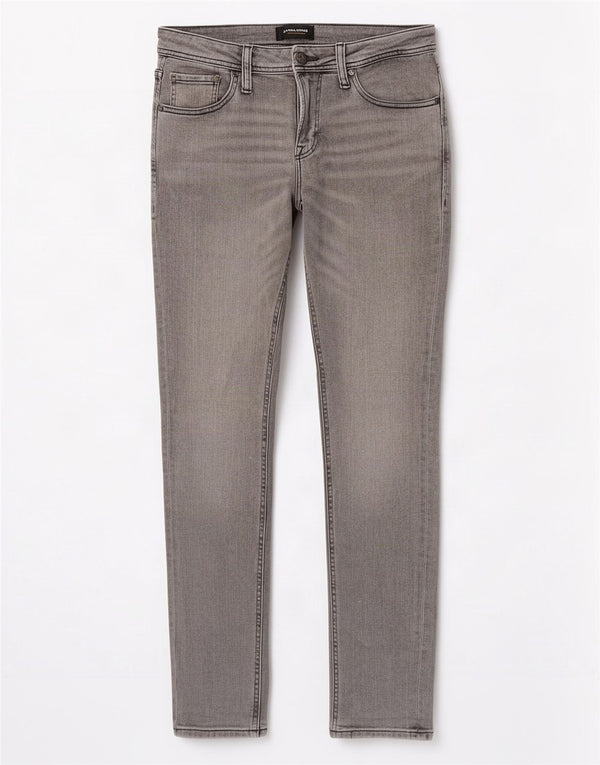 Мужские джинсы скинни Jack & Jones Liam W30 L32, серый хлопок